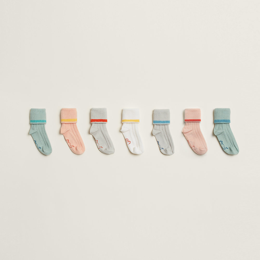 Cabriole weekly baby socks | Hermès UAE